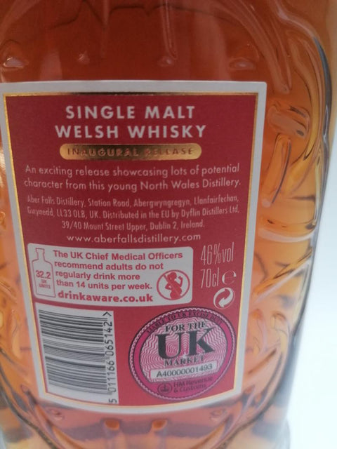 Aber Falls Single Malt – Inaugural Release