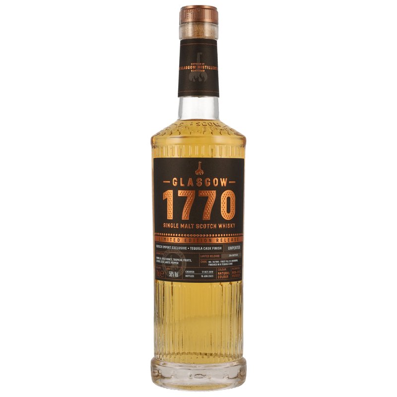 1770 Glasgow Single Malt 2018/2023 - 4 y.o. - Tequila Cask