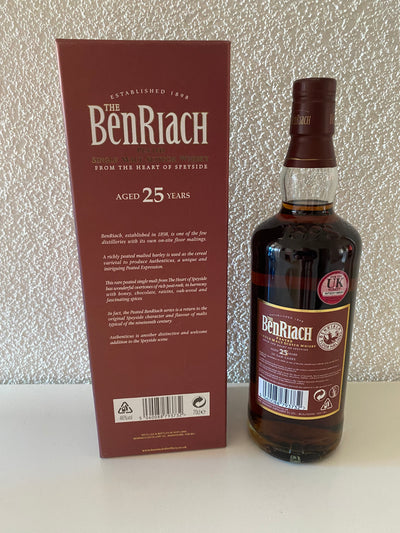 Malt tourbé Ben Riach 25 ans Authenticus