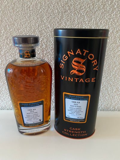 Caol Ila 2010 10 ans Sherry Butt (Signataire)