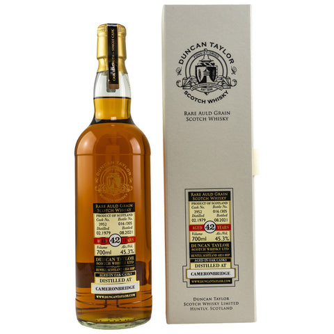 Cameronbridge 1979/2021 - 42 yo - #3952 - Rare Auld Grain (Duncan Taylor)