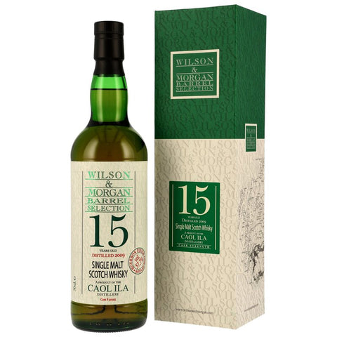 Caol Ila 2009/2024 - 15 ans - Premier remplissage en fût de bourbon n° 321975 - Wilson & Morgan