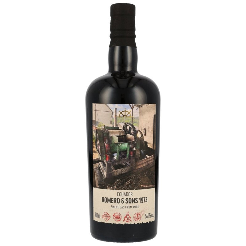 【rum】ecuador romero&sons1973 single cask Buy Ecuador Romero & Sons 1973 - Rum Switzerland