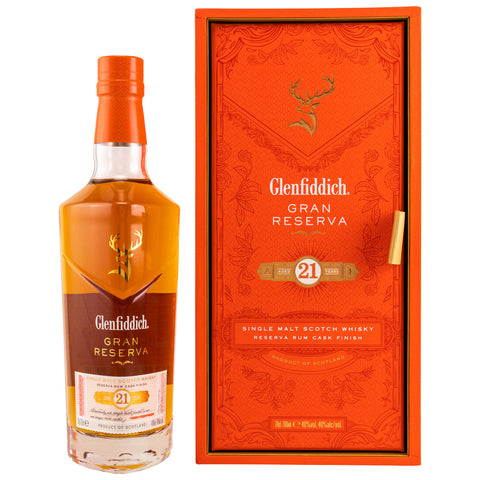 Glenfiddich 21 yo Gran Reserva Rum Cask Finish