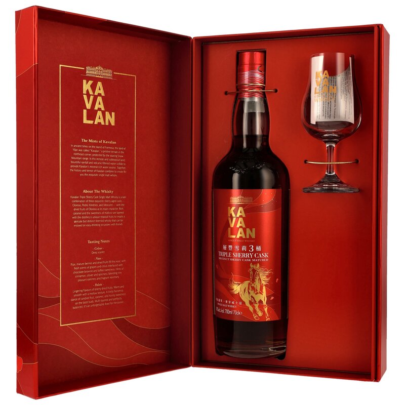 Buy Kavalan Triple Sherry Cask - Whisky Switzerland