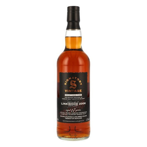 Linkwood 2006 Signatory Vintage 17 Jahre 100 Proof Exceptional Cask Edition #6