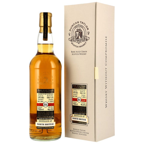 North British 1991/2022 - 31 yo - #5957081 - Rare Auld Grain (Duncan Taylor)