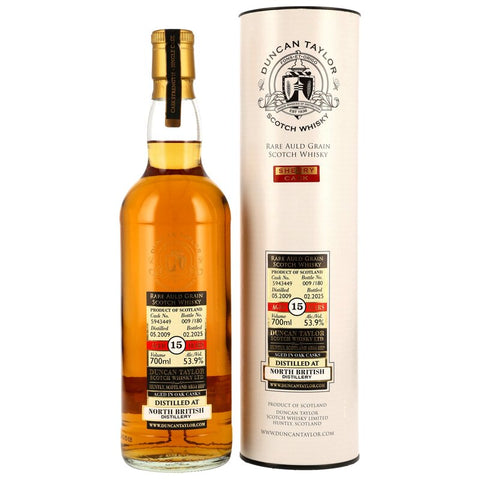 North British 2009/2024 - 15 yo - Sherry Cask #5943449 - Rare Auld Grain (Duncan Taylor)