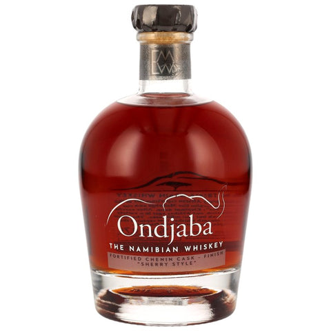 Ondjaba The Namibian Whisky - Whisky triple grain enrichi en fût de chenin et finition style sherry