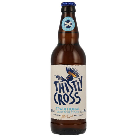Carton de 8 bouteilles de 0,5 litre = 4 litres ! Thistly Cross - Cidre traditionnel