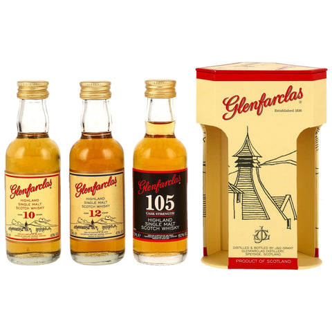 Glenfarclas Collection 3 x 0,05l (10 y.o./12 y.o./105)