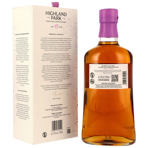 Highland Park 17 y.o. Between You and I - 1st Fill French Oak Red Wine Casks