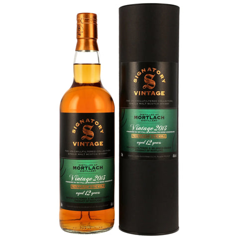Mortlach 2013/2026 - 12 y.o. - 1st Fill Rivesaltes HHD Finish #104, 105, 107, 109, 110 - Sig un-chill