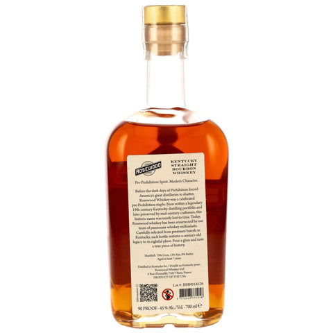 Rosewood Kentucky Straight Bourbon Whiskey Small Batch