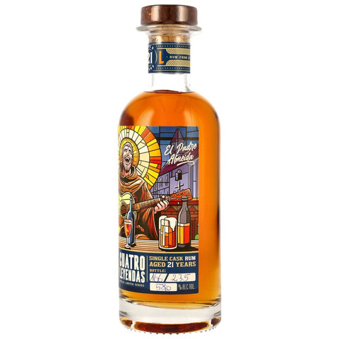 Romero & Sons 21 y.o. Ecuador Rum - Cuatro Leyendas #02
