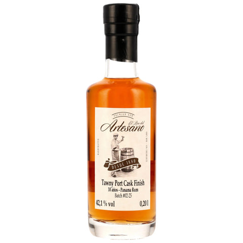 Ron Artesano Rum 10 y.o. Tawny Port Cask Finish - 200ml