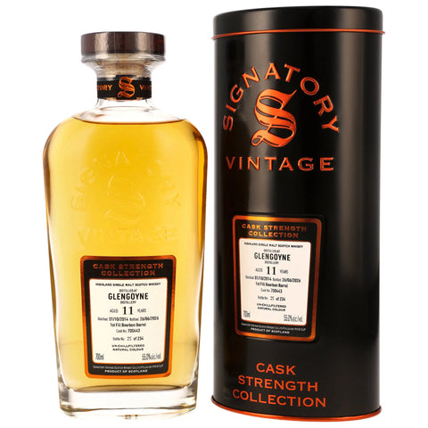 Glengoyne 2014/2026 - 11 y.o. - 1st Fill Bourbon Barrel #700443 - Sig CS