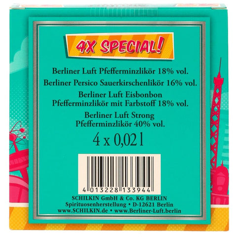 Berliner Luft Special Likörmix Mini 4x0,02