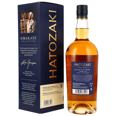 Hatozaki 5 y.o. - Sakura Cask Finish - Omakase Collection 6th Edition Blended Malt