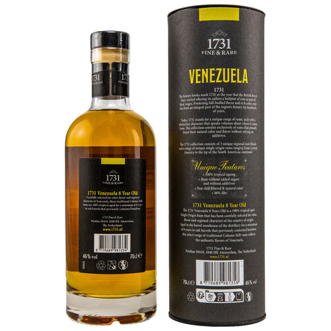 1731 Rhum - Venezuela 8 ans