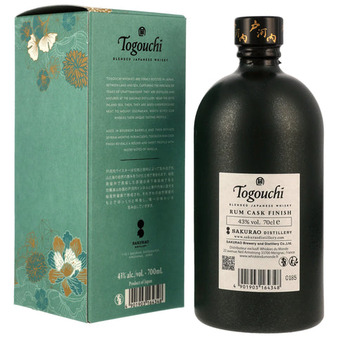 Togouchi Blended Japanese Whisky - Rum Cask Finish