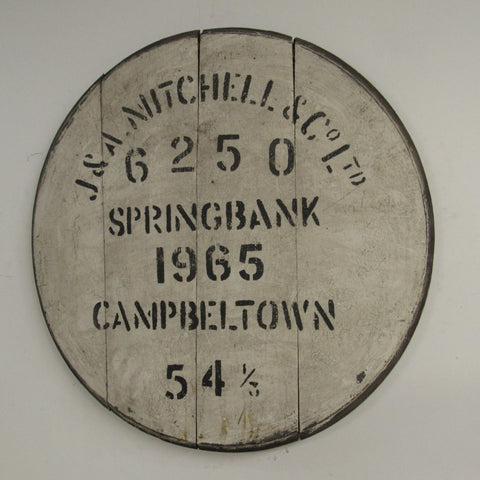 Springbank Fassdeckel