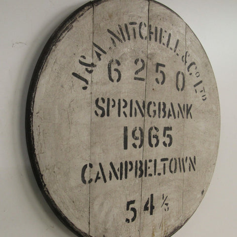 Springbank Fassdeckel