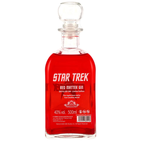 Star Trek Red Matter Gin