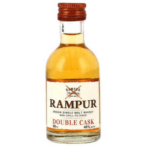 Rampur Single Malt Double Cask - Mini 0,05