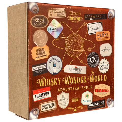 Adventskalender - Whisky Wonder World - 24 x 0,02l | 5 VE pro Karton (2026) - mit Begleitheft