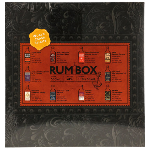 The Rum Box 10 x 0,05l Neue Ausstattung 2026 - 41%
