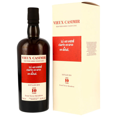 Vieux Casimir 2016/2026 - 10 y.o. - Small Batch Ex-Caroni Cask