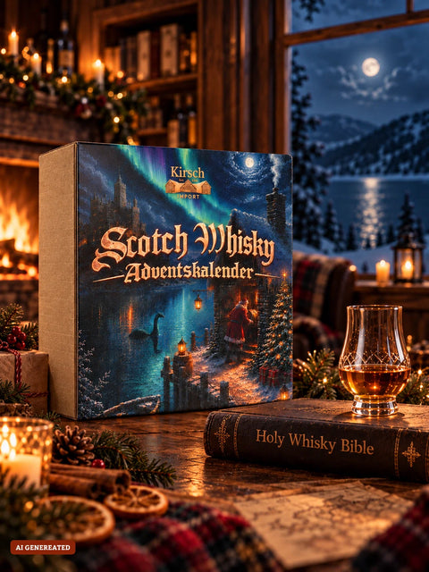 Adventskalender - Scotch - 24 x 0,02l | 5 VE pro Karton (2026) - mit Begleitheft