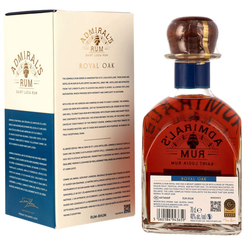 Admiral's Rum - Royal Oak - Ex-Bourbon Barrel