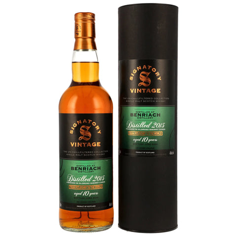 Benriach 2015/2026 - 10 y.o. - Oloroso Sherry Casks Finish - Sig un-chill