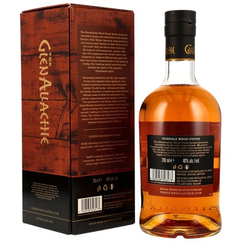 GlenAllachie 11 y.o. Marsala Wood Finish