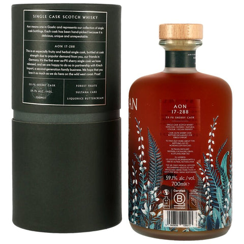 Nc'nean Aon - PX Sherry Single Cask #17-288 