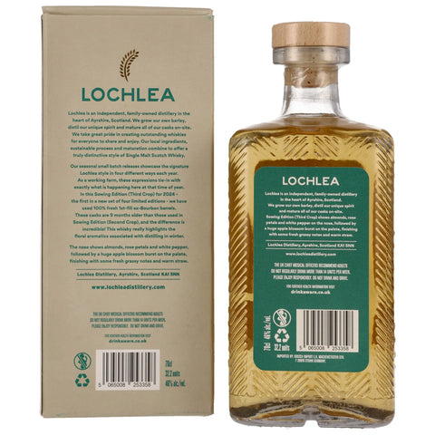 Lochlea Distillery Sowing Edition 3rd Crop