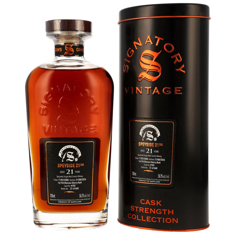 Speyside (M) 2005/2026 - 21 y.o. - 1st Fill Oloroso Sherry Butt #102 - Sig Symingtons Choice