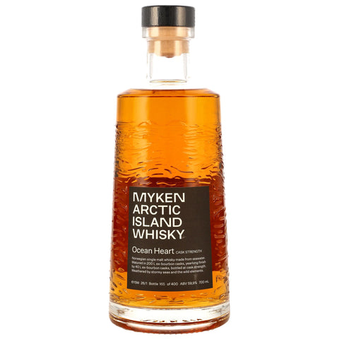 Myken Ocean Heart Cask Strength 6 y.o. - Arctic Island Single Malt Whisky