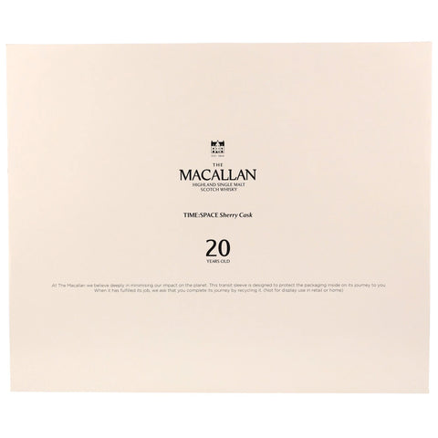 Macallan 2006/2026 - 20 y.o. Time Space Mastery Sherry Cask - 1Fl/kd. KEINE AUSNAHME