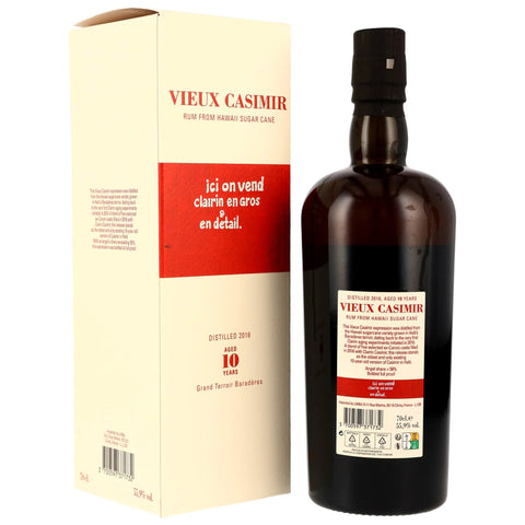 Vieux Casimir 2016/2026 - 10 y.o. - Small Batch Ex-Caroni Cask