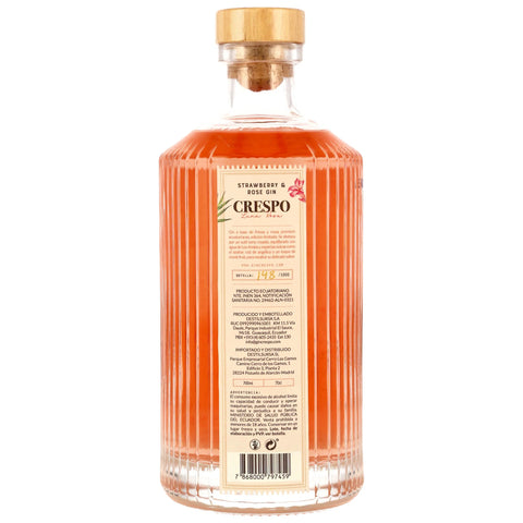 Crespo Luna Rosa Strawberry & Rose Gin (Ecuador)