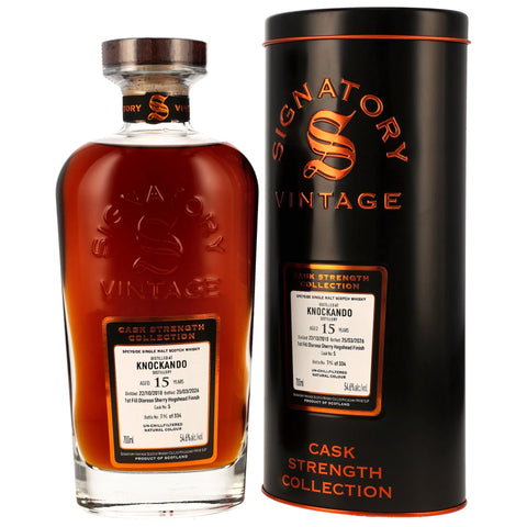 Knockando 2010/2026 - 15 y.o. - 1st Fill Oloroso Sherry Cask Finish #5 - Sig CS