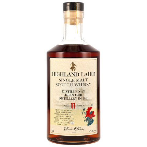 Glen Ord 2015/2026 - 11 y.o. - 1st Fill PX Butt #91 - Highland Laird