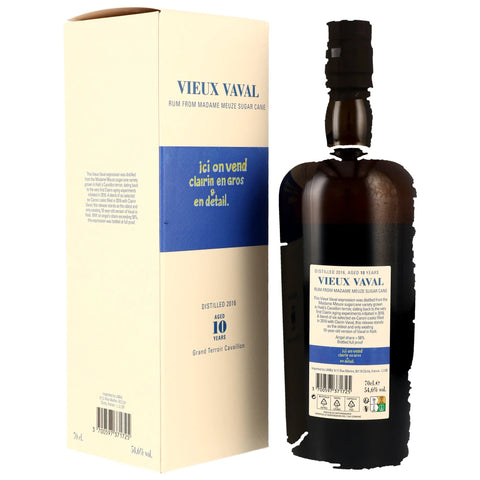 Vieux Vaval 2016/2026 - 10 y.o. - Small Batch Ex-Caroni Cask
