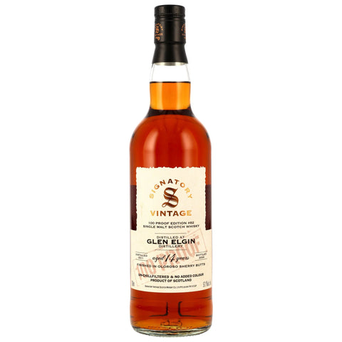 Glen Elgin 2011/2026 - 14 y.o. - Oloroso Sherry Butts Finish - Signatory 100 PROOF Edition #82