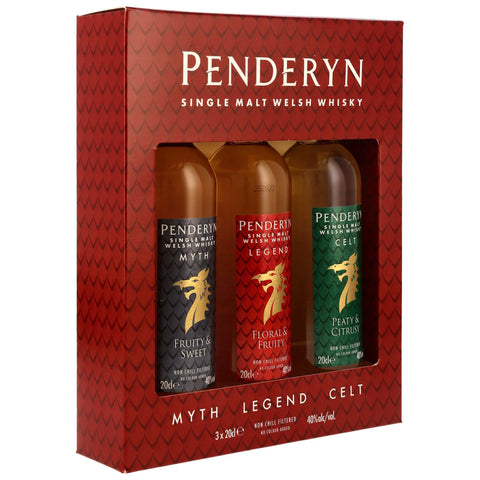 Penderyn Collection Myth/Legend/Celt - 3x 200ml