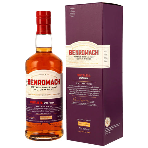 Benromach 2015/2026 - 11 y.o. - Contrasts: Port Cask Finish