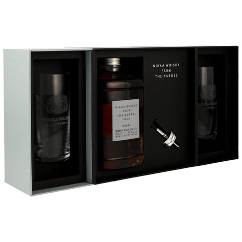 Nikka Whisky From the Barrel mit 2 Gläsern & Ausgießer - neue Ausstattung 2026